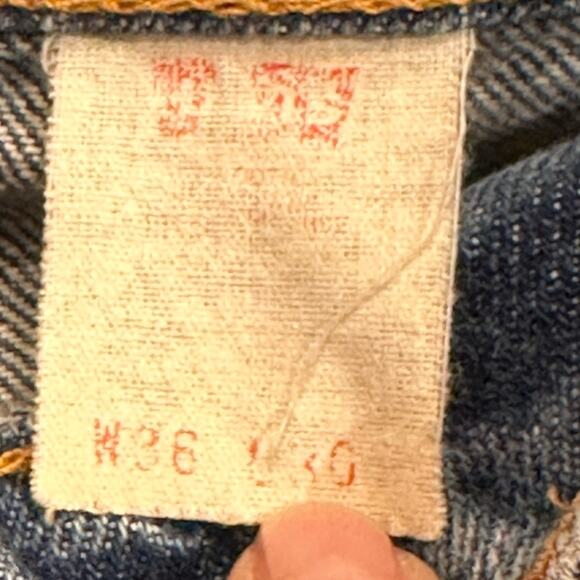 Vintage Levi’s 517 Orange Tab Jeans Men's Size 36 x 30 - Picture 6 of 9